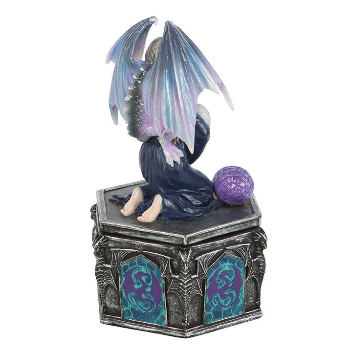 Dragon Friendship Decorative Spring Box By The Anne Stokes Collection