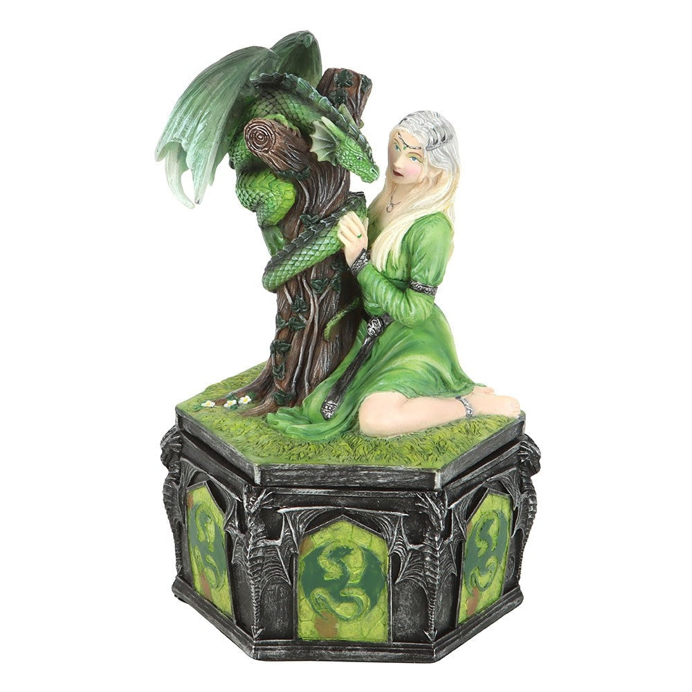 Dragon Friendship Decorative Summer Box By The Anne Stokes Collection