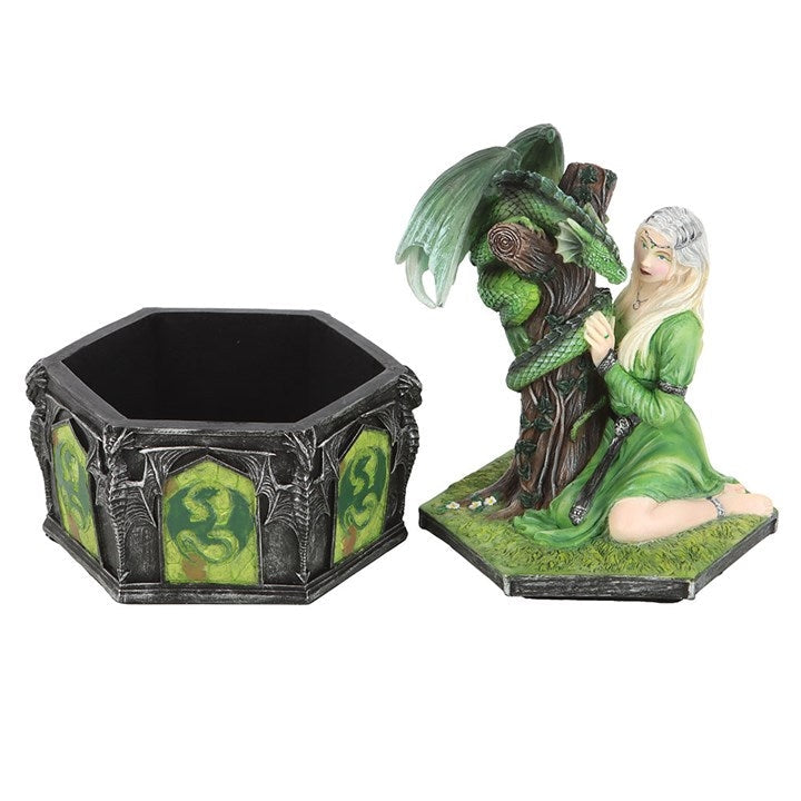 Dragon Friendship Decorative Summer Box By The Anne Stokes Collection