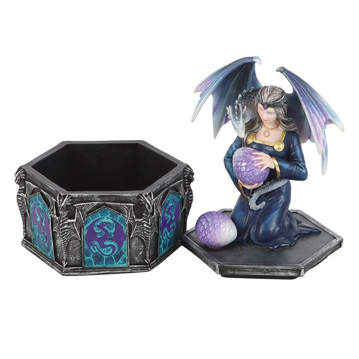 Dragon Friendship Decorative Spring Box By The Anne Stokes Collection