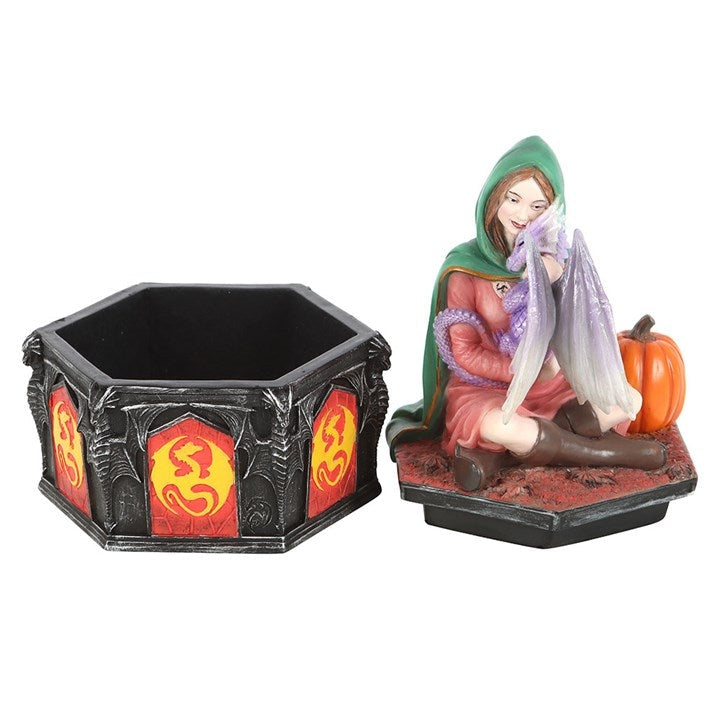 Dragon Friendship Decorative Fall Box By The Anne Stokes Collection