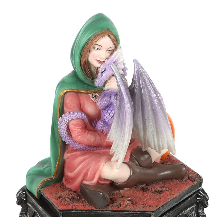 Dragon Friendship Decorative Fall Box By The Anne Stokes Collection