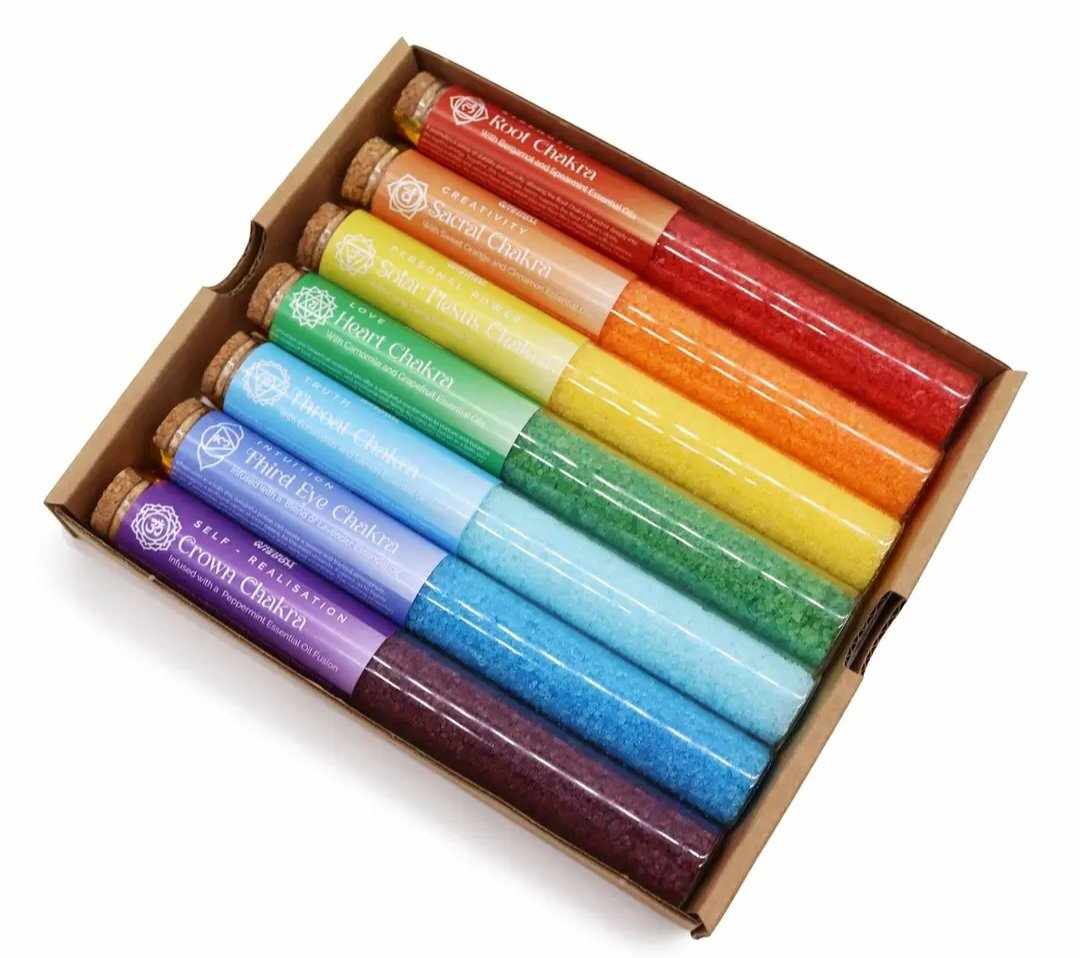 Chakra Bath Salt - Gift Pack of 7