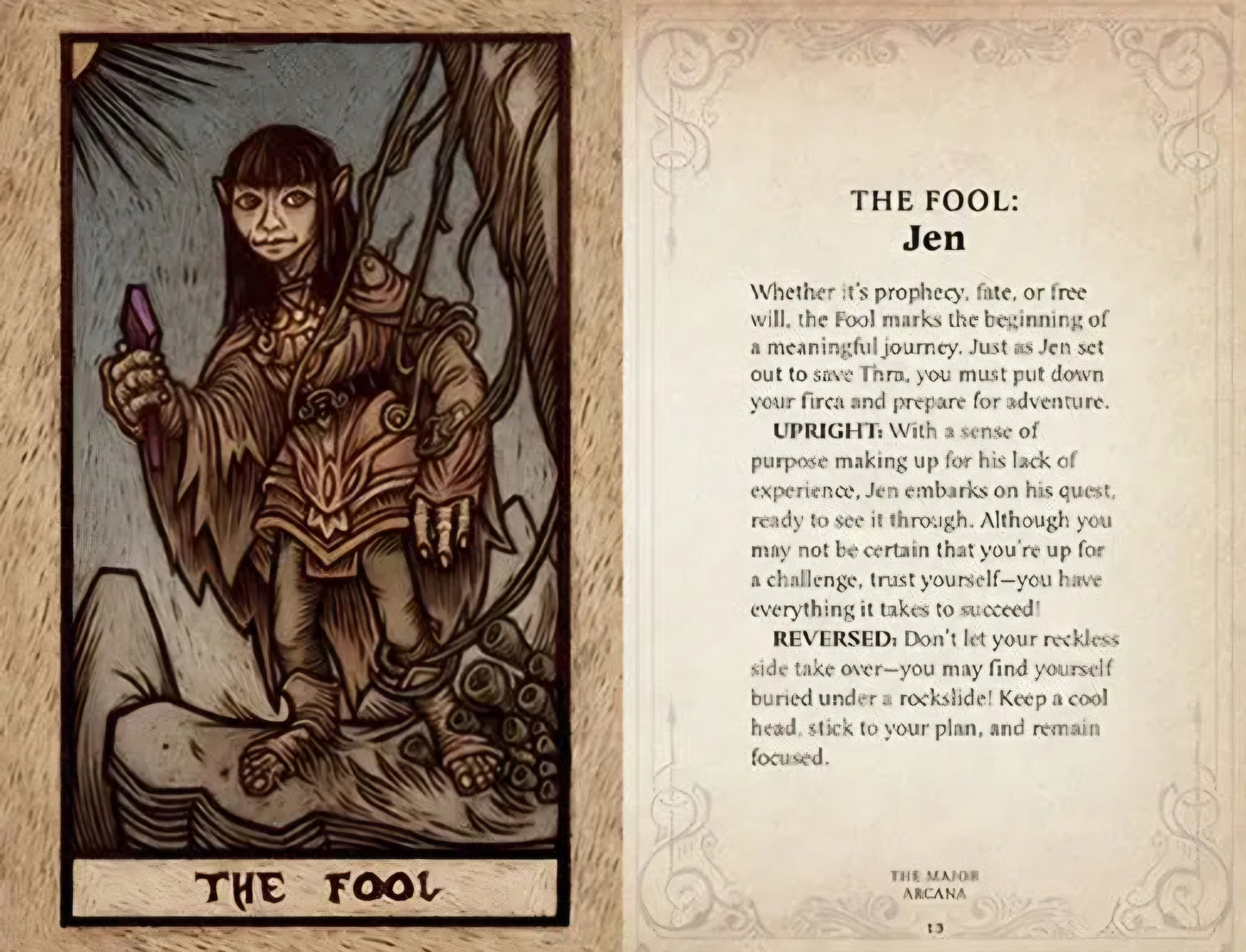 The Dark Crystal Tarot Deck