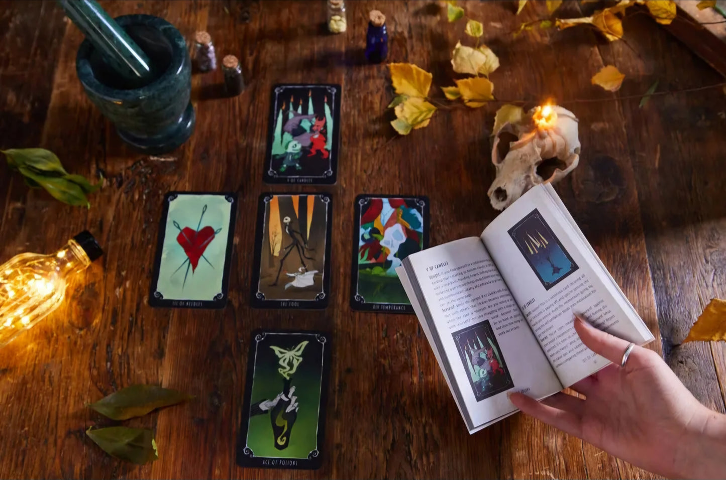The Nightmare Before Christmas Tarot Deck