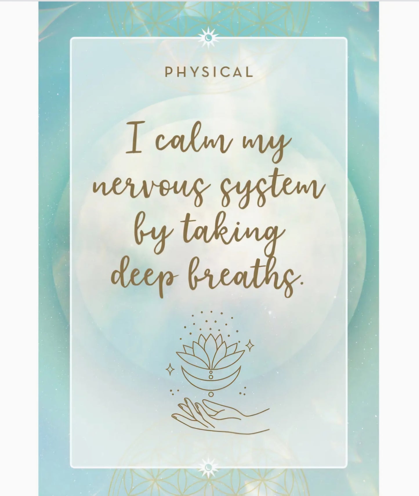 I Radiate Joy Affirmation Cards