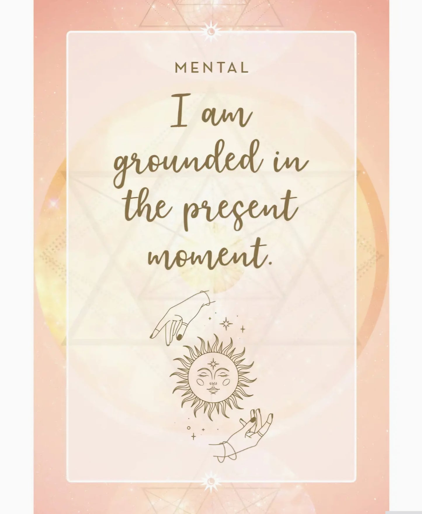 I Radiate Joy Affirmation Cards