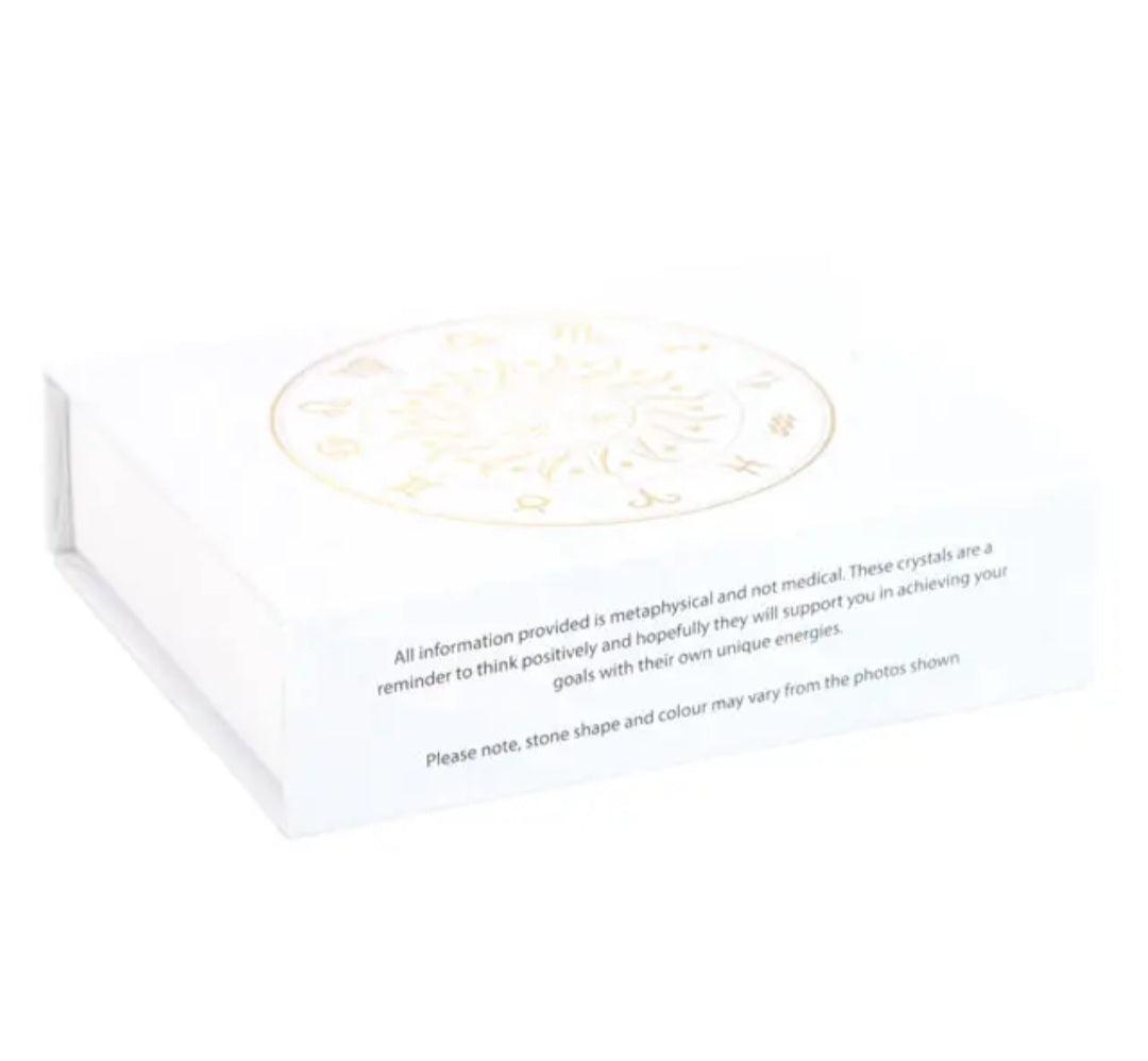 Virgo Zodiac Crystal Tumblestone Set