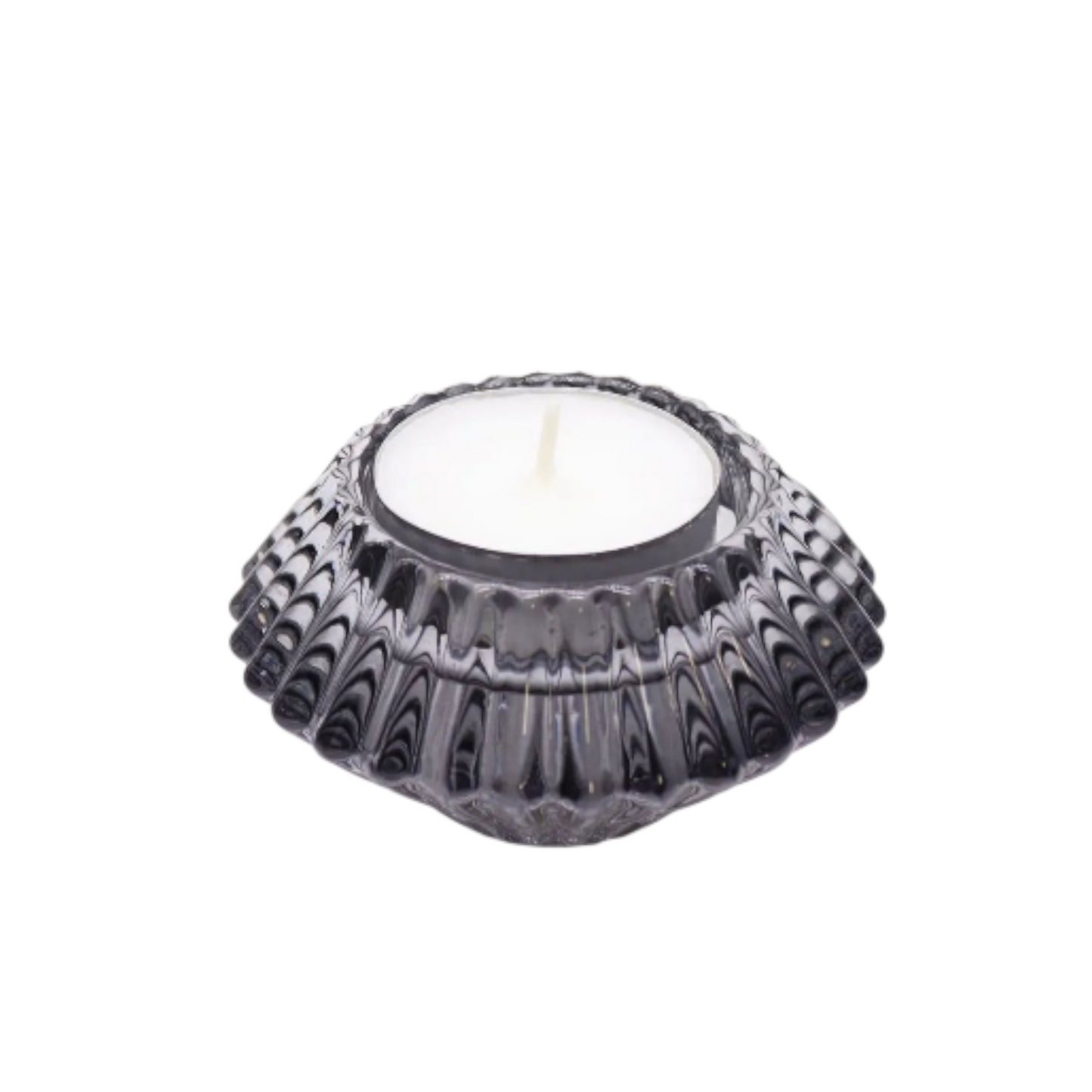 Flower Flip Candle / Tealight Holder - Midnight Grey
