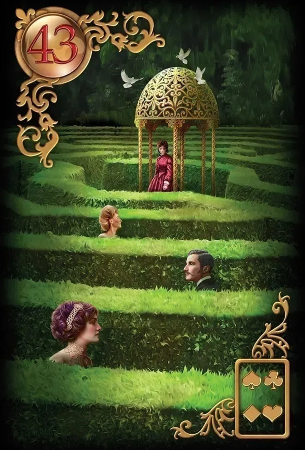 Gilded Reverie Lenormand Expanded Edition