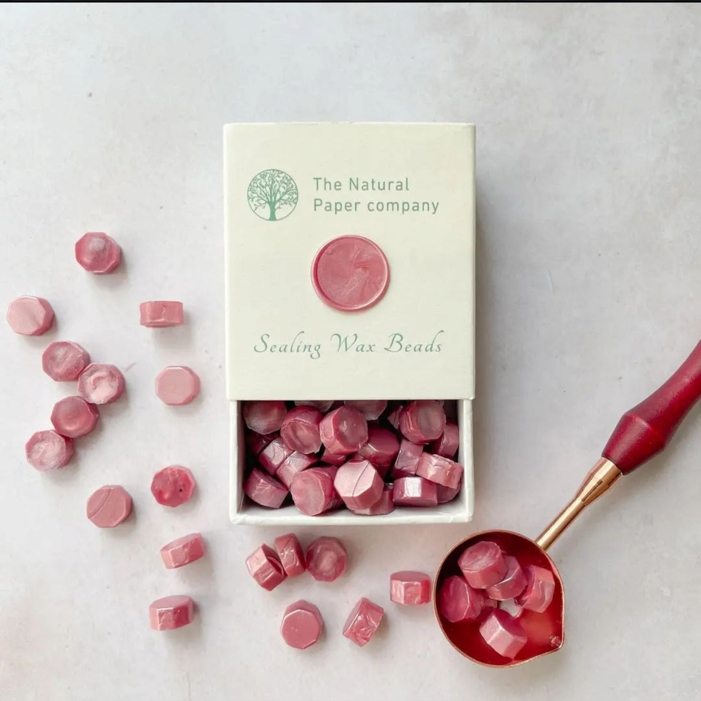 Sealing Wax Beads- Dusky Pink