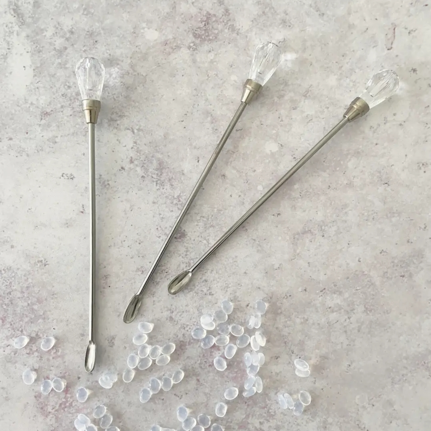 Sealing Wax Stirring Spoon- Clear