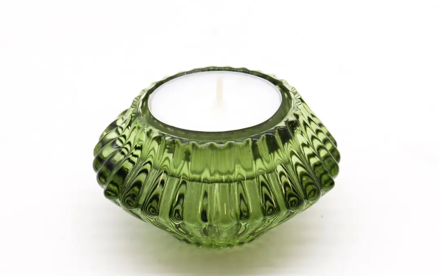 Flower Flip Candle / Tealight Holder - Garden Jade