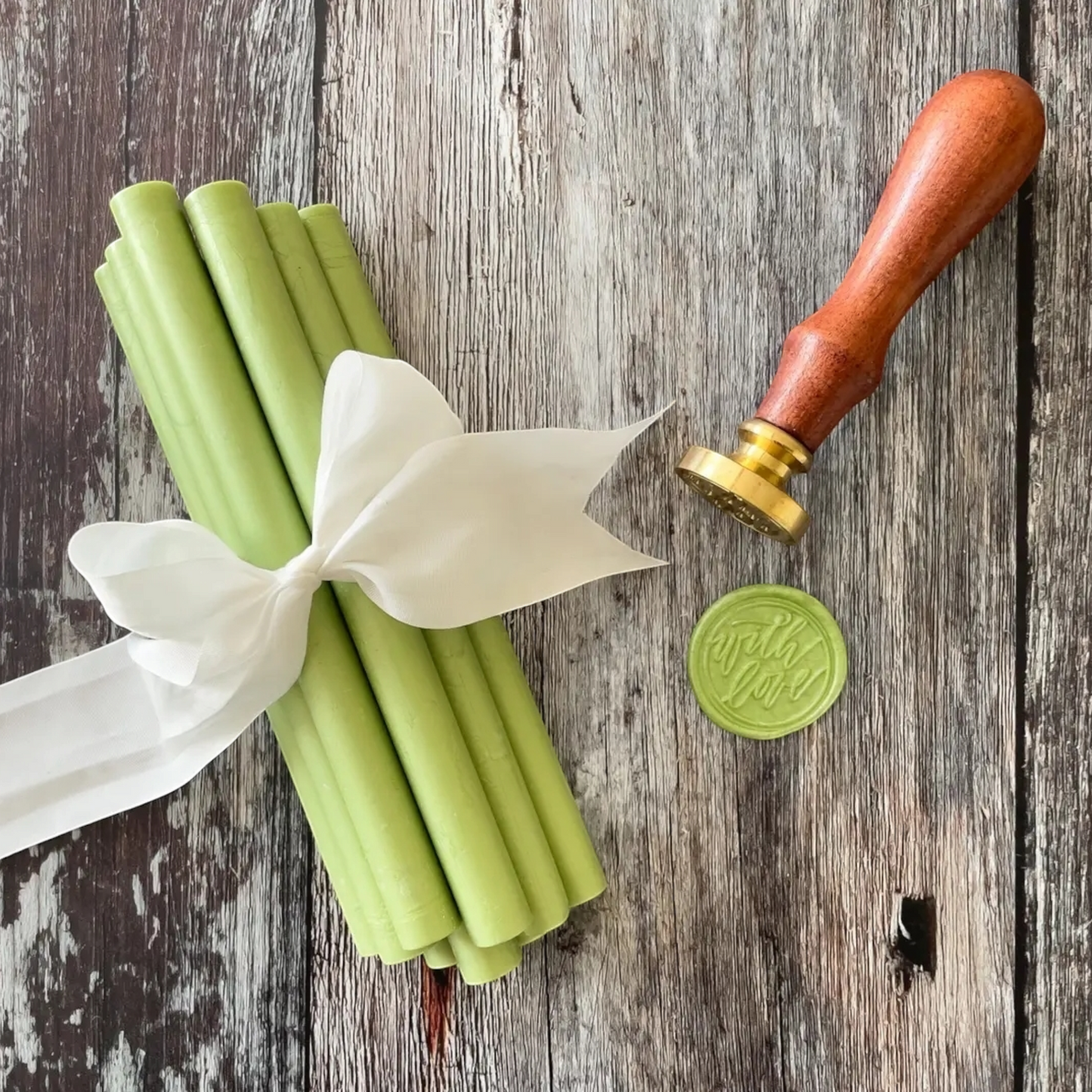 1 x Sealing Wax Stick- Olive