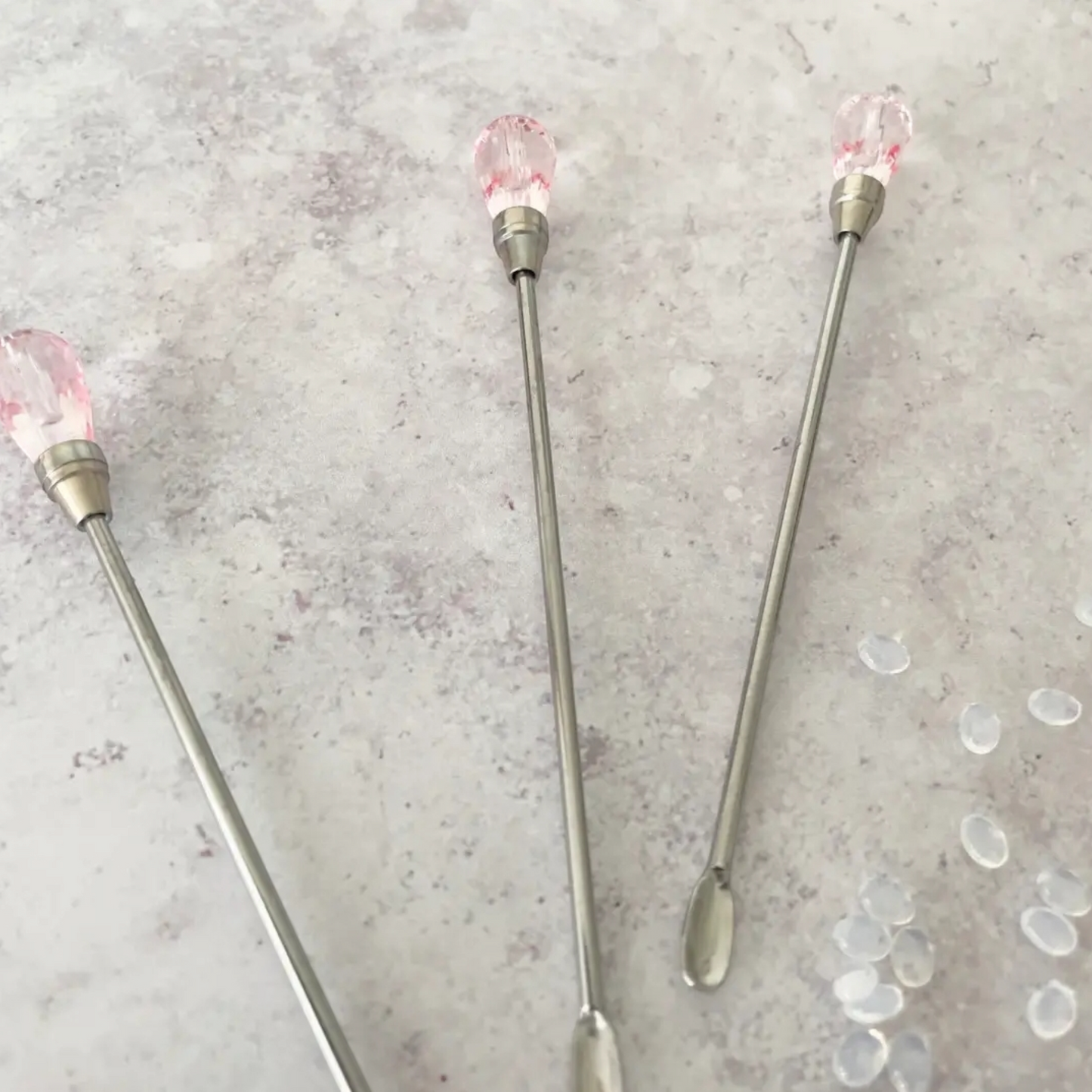 Sealing Wax Stirring Spoon- Pink