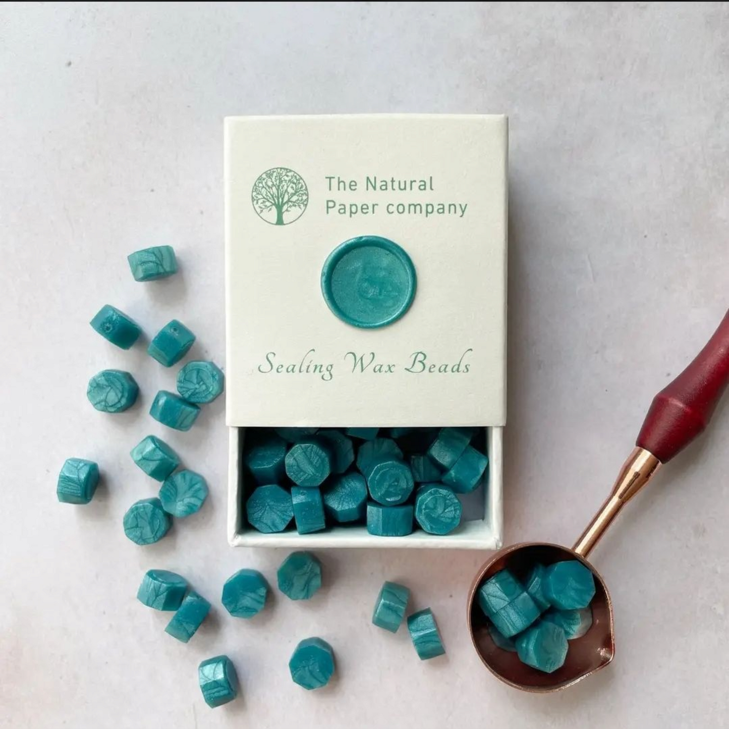 Sealing Wax Beads- Sea Green