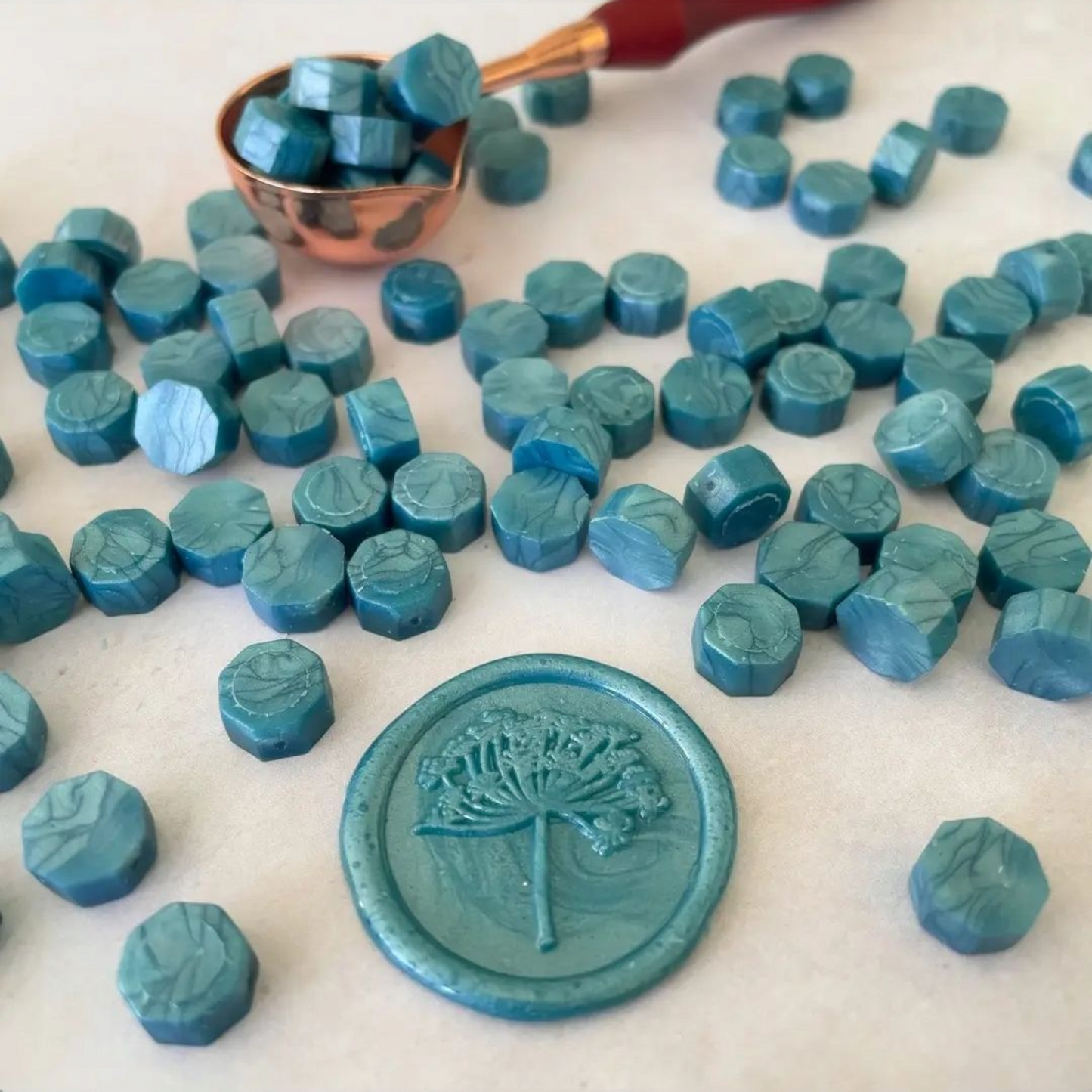 Sealing Wax Beads- Sea Green