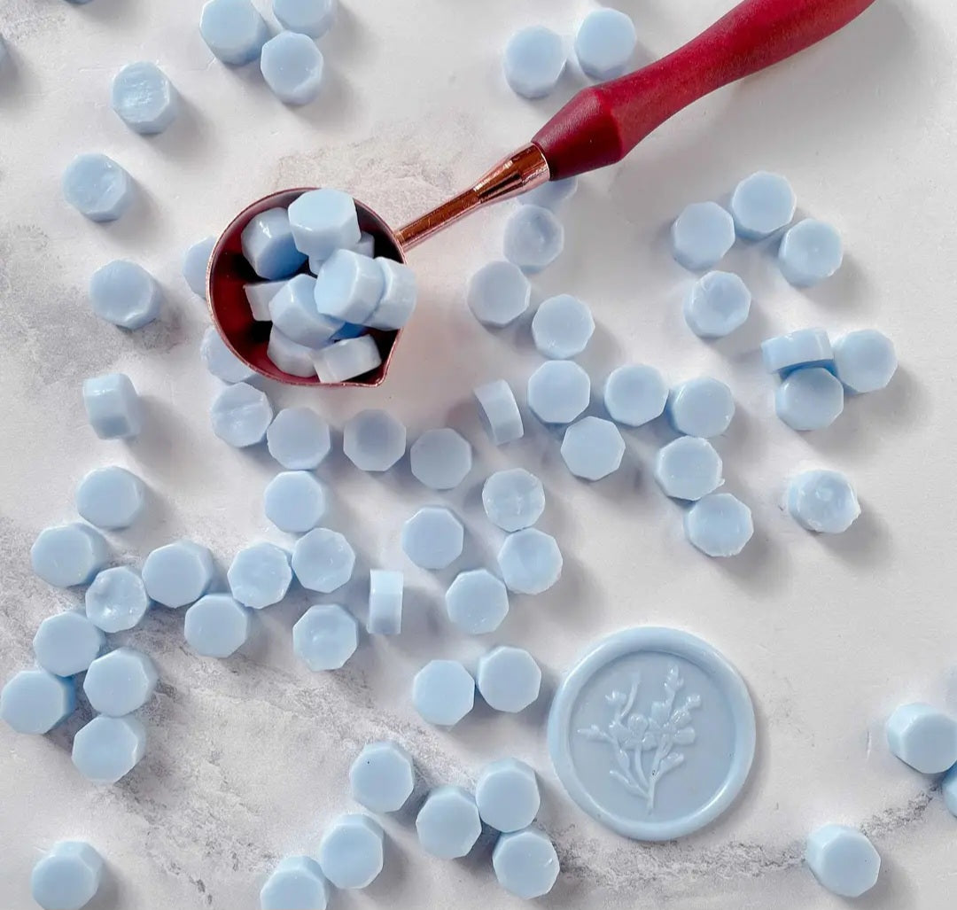 Sealing Wax Beads- Sky Blue