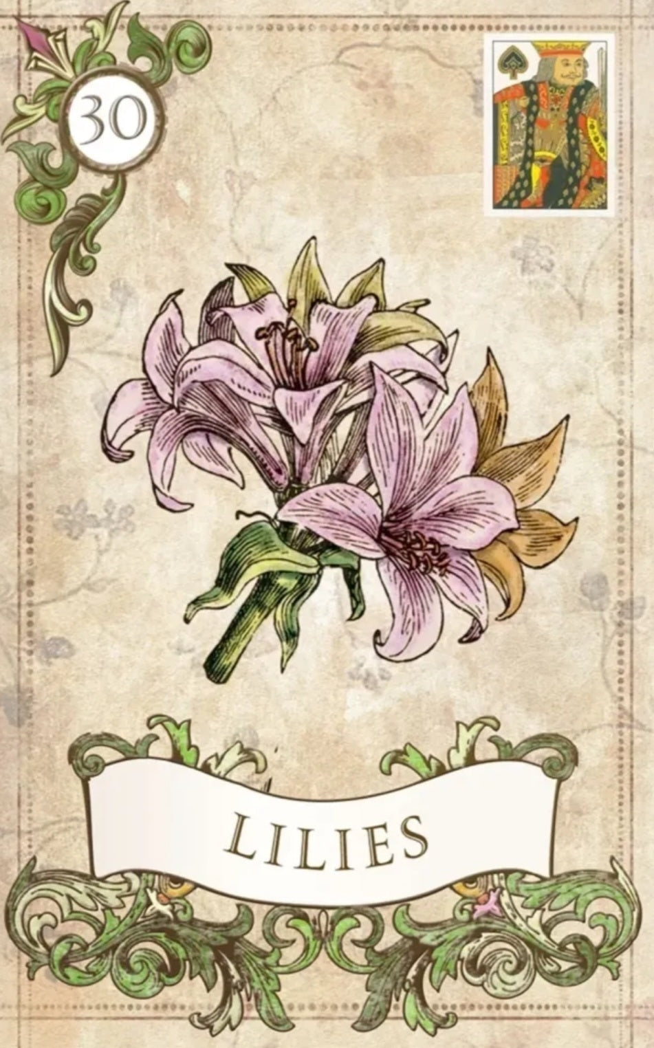 Old Style Lenormand Deck