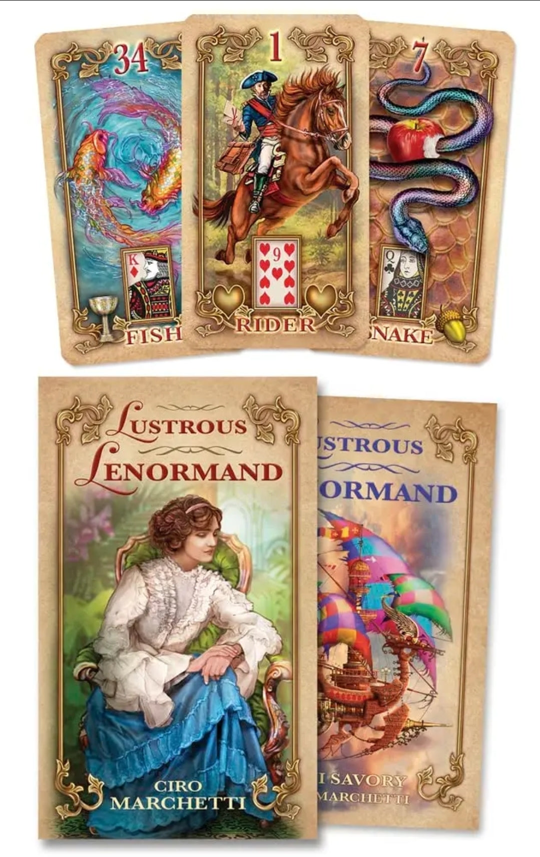 Lustrous Lenormand Deck