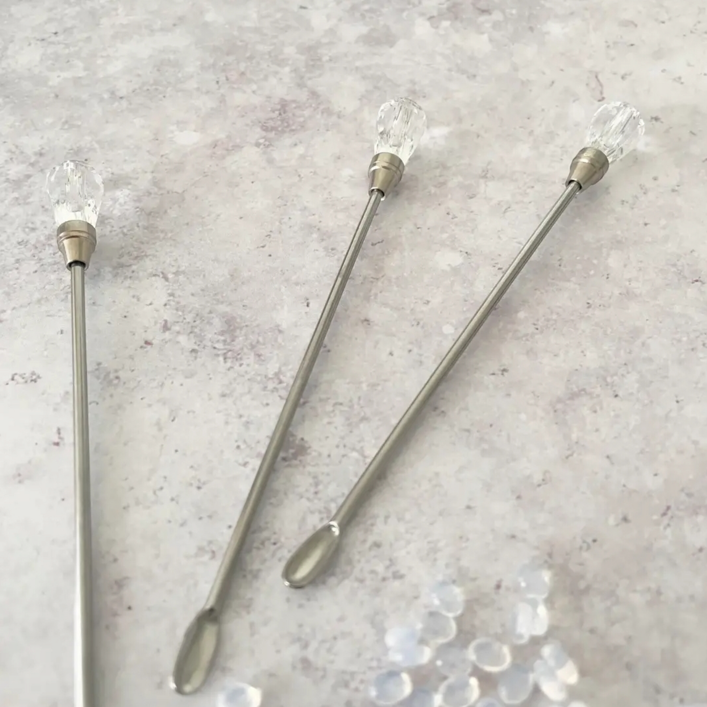 Sealing Wax Stirring Spoon- Clear