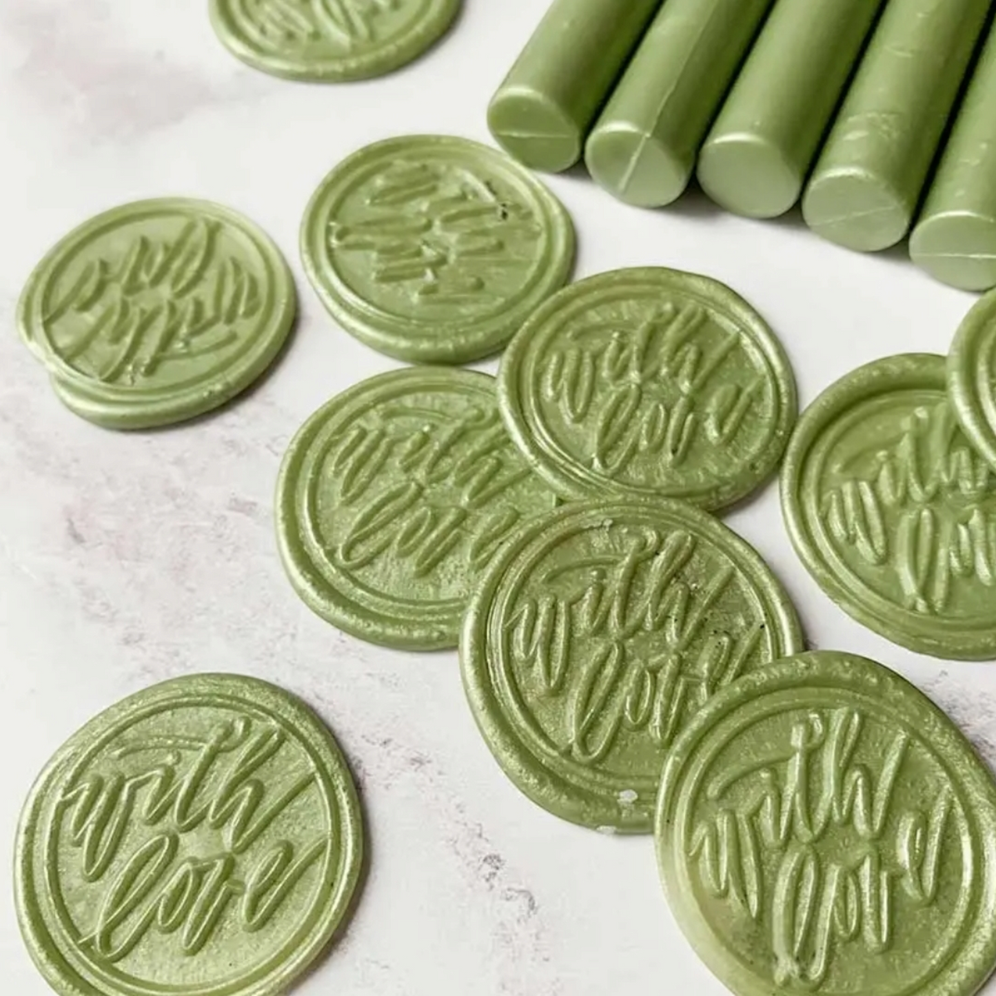 1 x Sealing Wax Stick- Olive