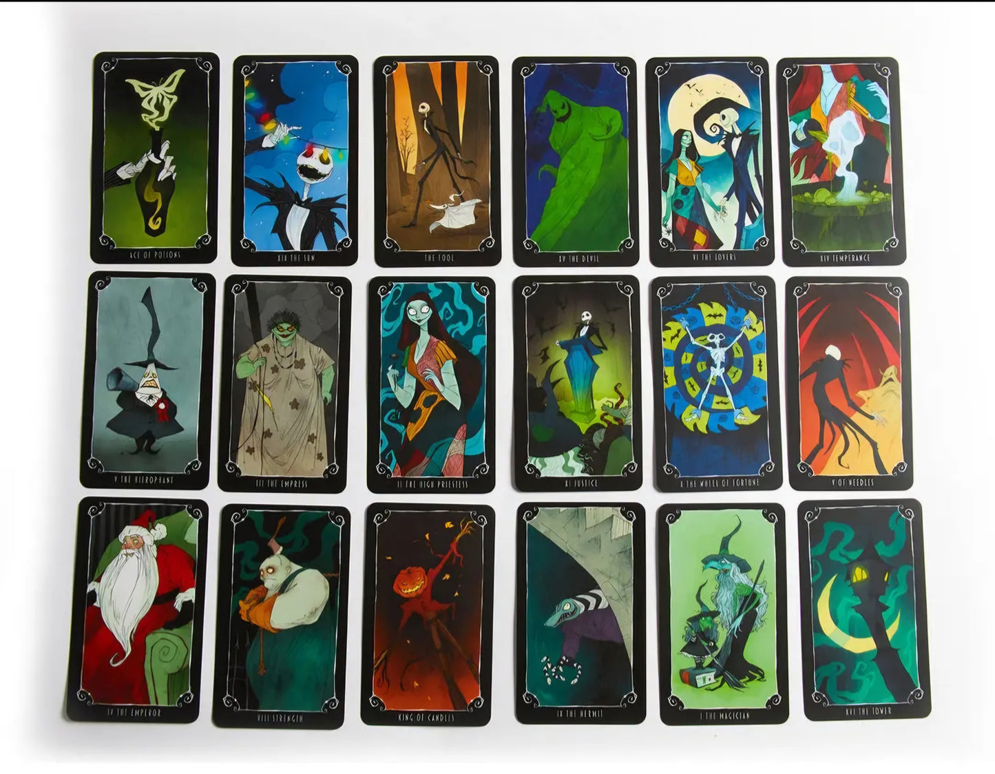 The Nightmare Before Christmas Tarot Deck