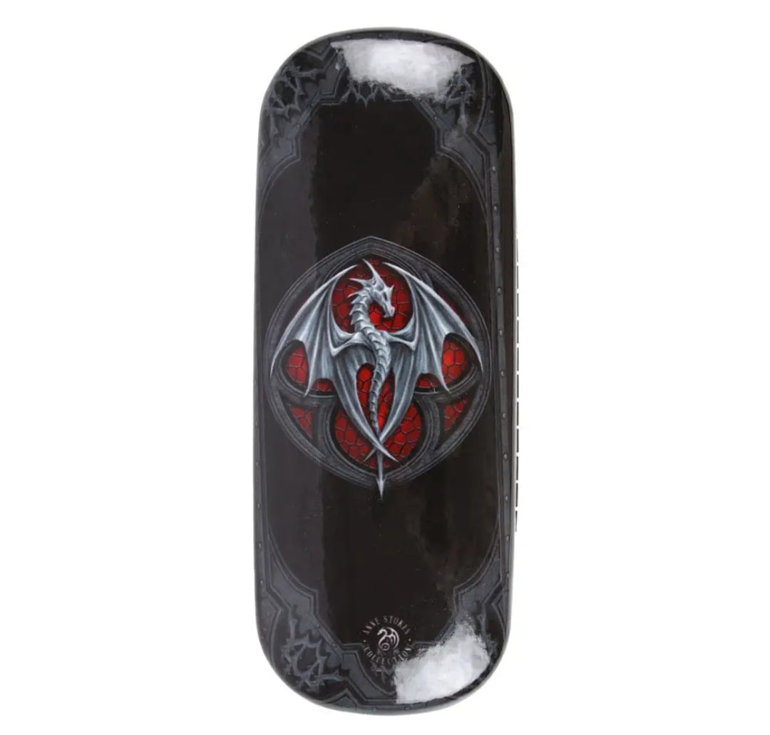 Valour Dragon Glasses Case By The Anne Stokes Collection