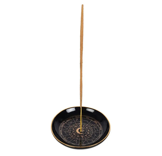 Astrology Wheel Incense Holder