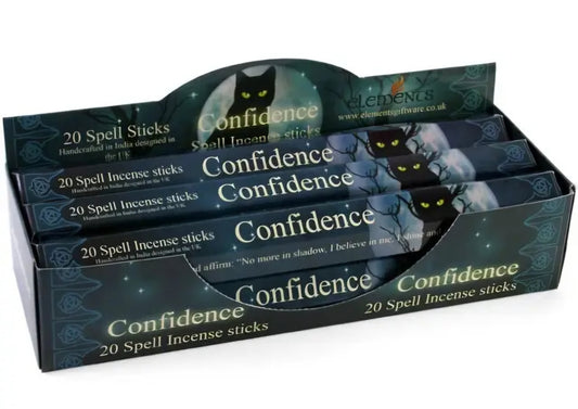 Packet of 20 Confidence Spell Incense Sticks