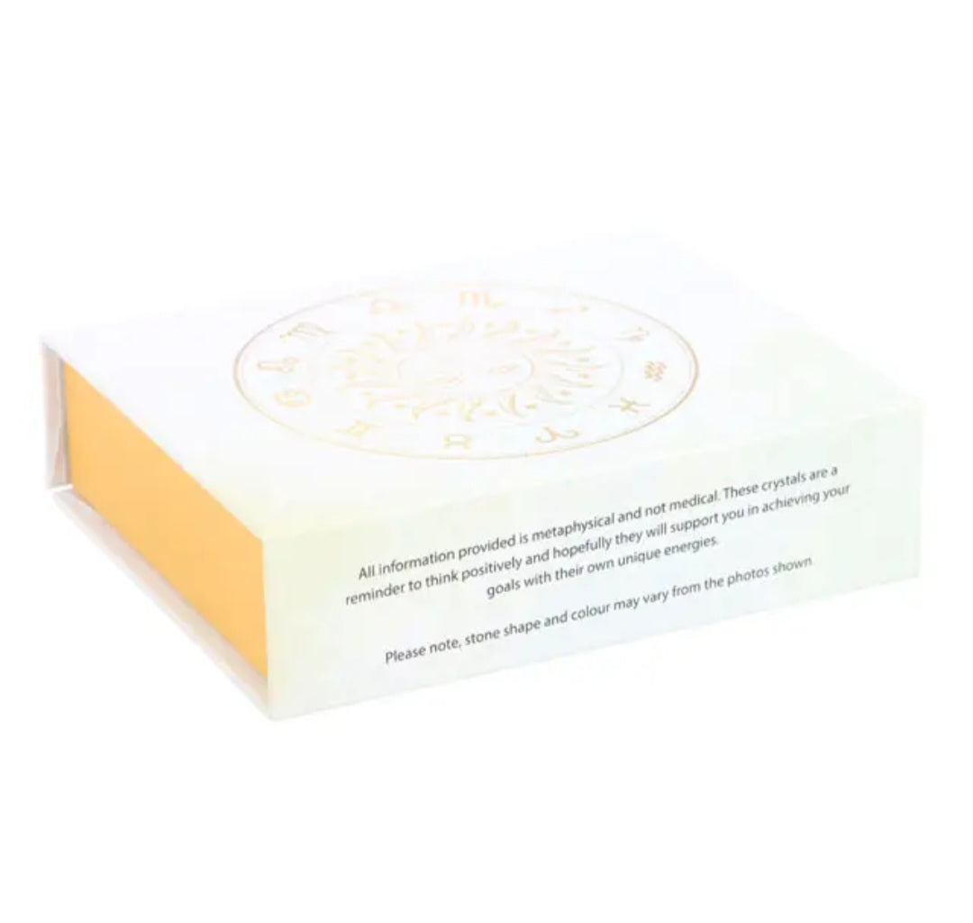 Gemini Zodiac Crystal Tumblestone Set