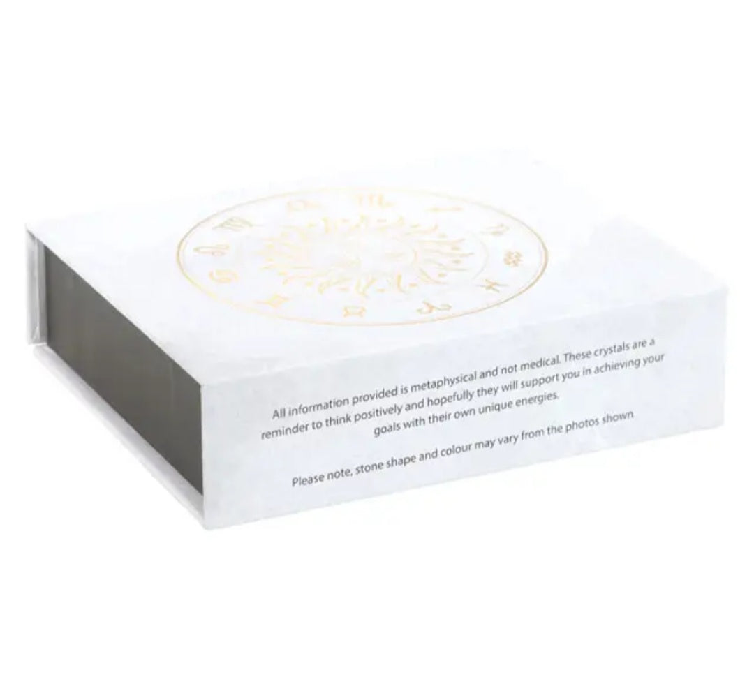 Scorpio Zodiac Crystal Tumblestone Set