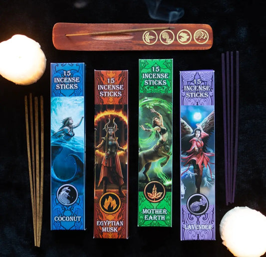 Elemental Incense Stick Collection By Anne Stokes Collection