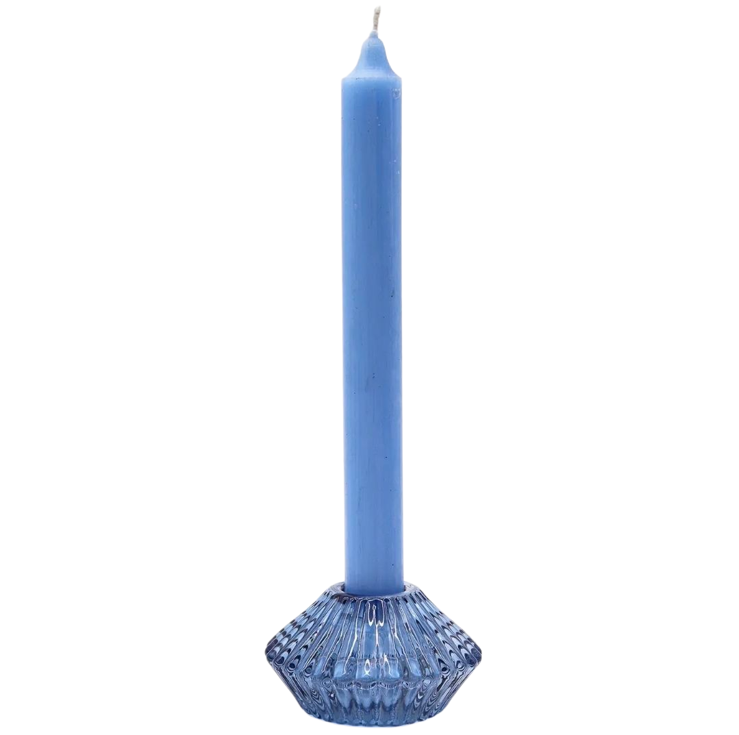Flower Flip Candle / Tealight Holder - Royal Blue