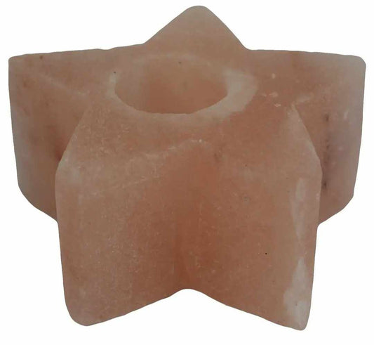 Himalayan Salt Star Shaped Tealight Holder