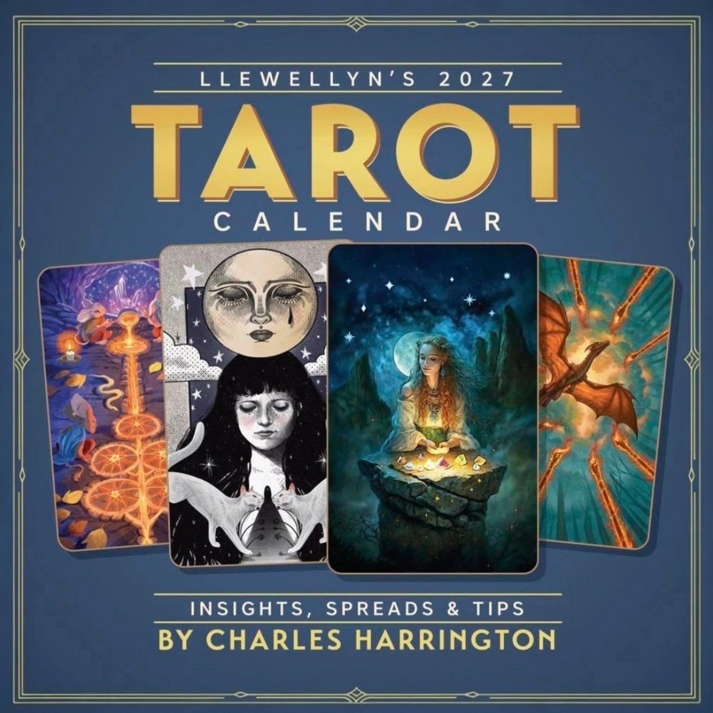 Llewellyn's 2027 Tarot Wall Calendar