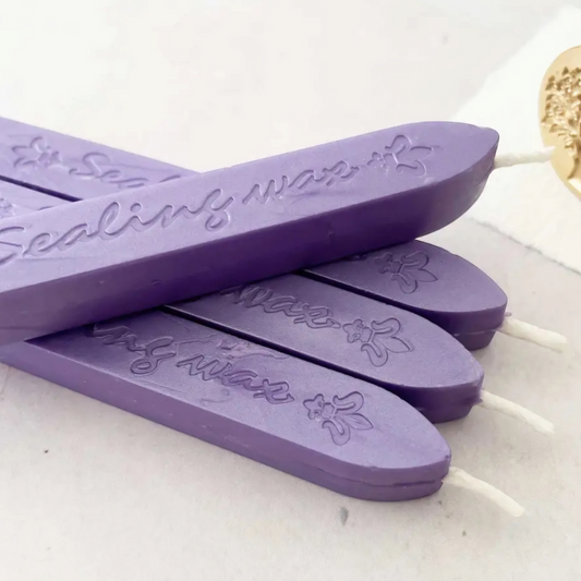 1 x Sealing Wax Stick with Wick- Lilac
