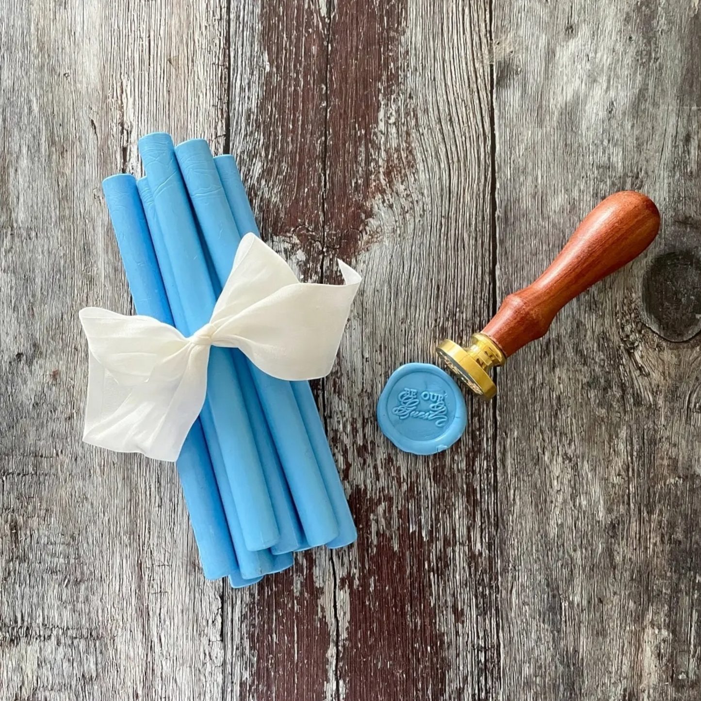 1 x Sealing Wax Stick- Cornflower Blue