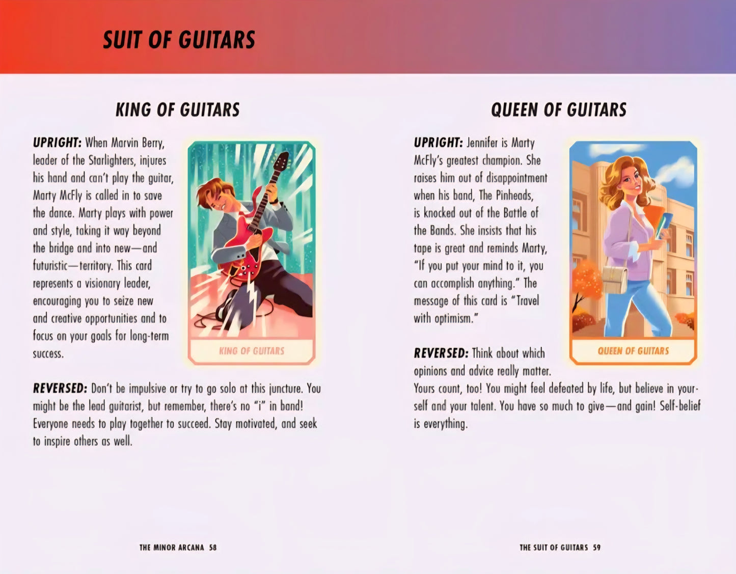 Back To the Future Tarot Deck and Guidebook