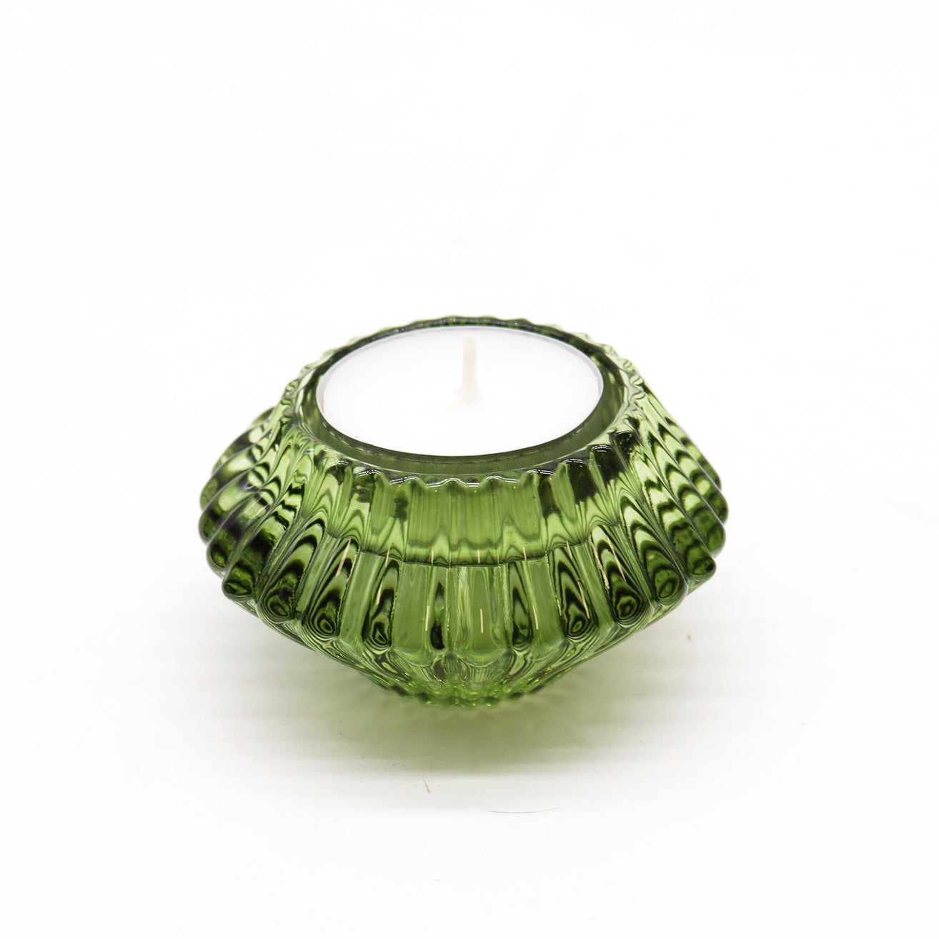 Flower Flip Candle / Tealight Holder - Garden Jade