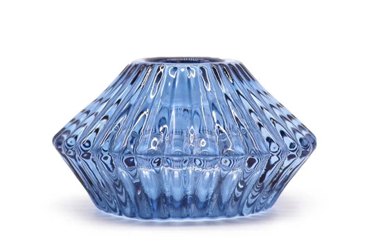 Flower Flip Candle / Tealight Holder - Royal Blue
