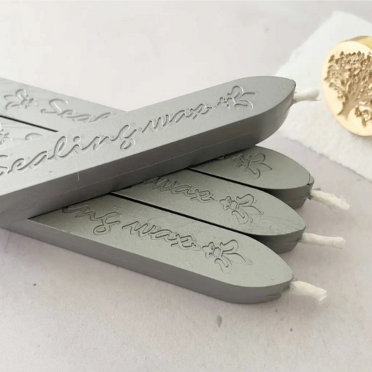 1 x Sealing Wax Stick with Wick- Silver