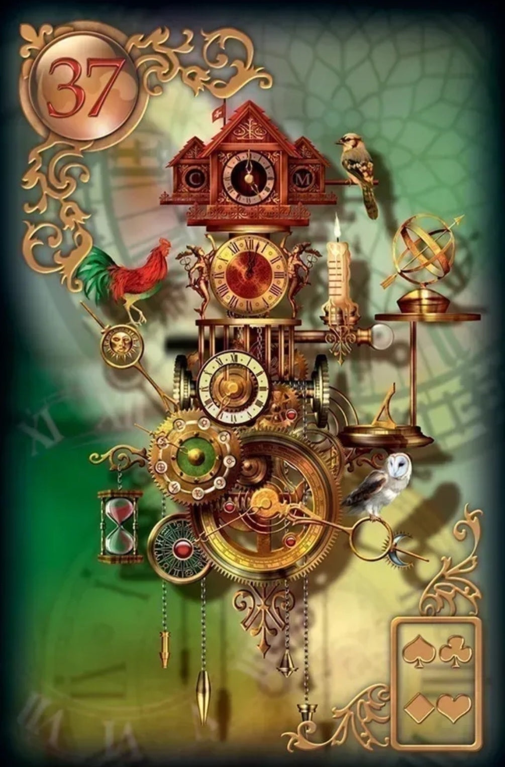 Gilded Reverie Lenormand Expanded Edition