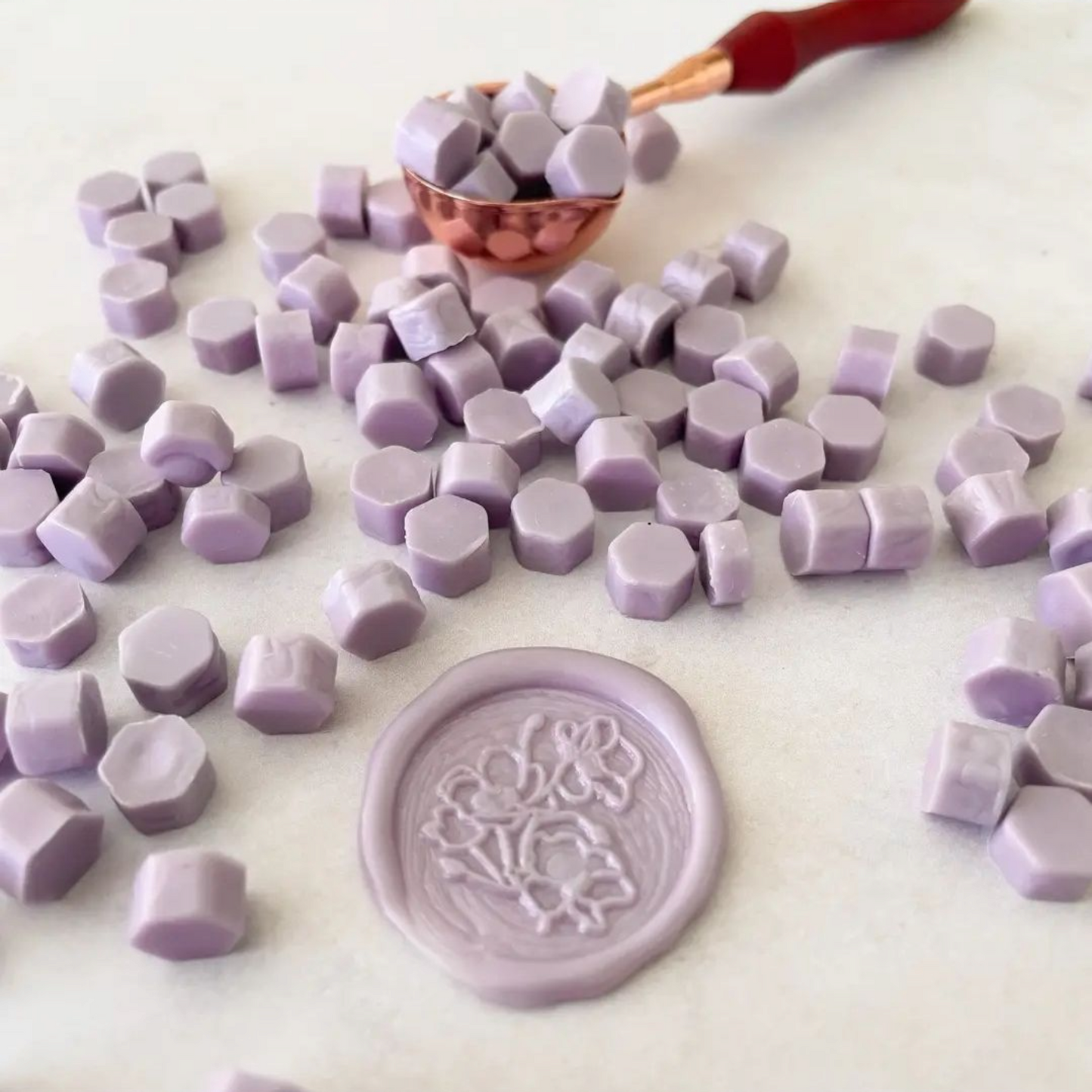 Sealing Wax Beads- Soft Lilac