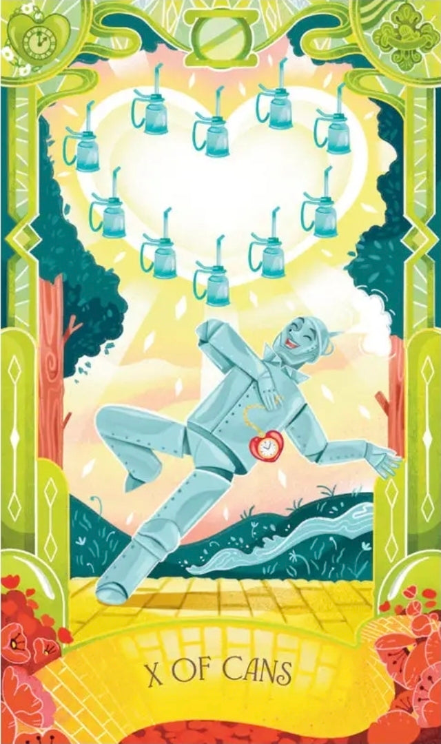 The Wizard of oz Tarot Deck and Guidebook