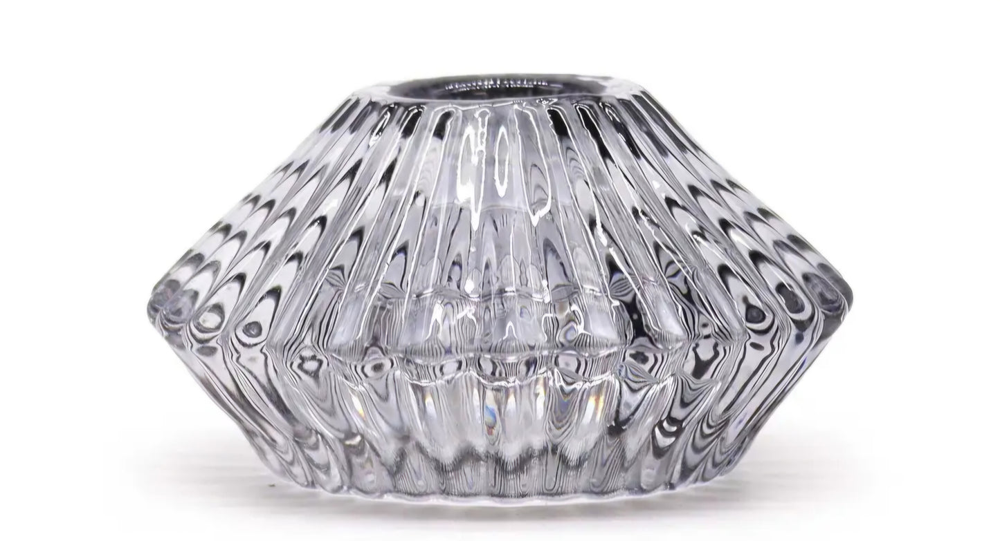 Flower Flip Candle / Tealight Holder - Midnight Grey