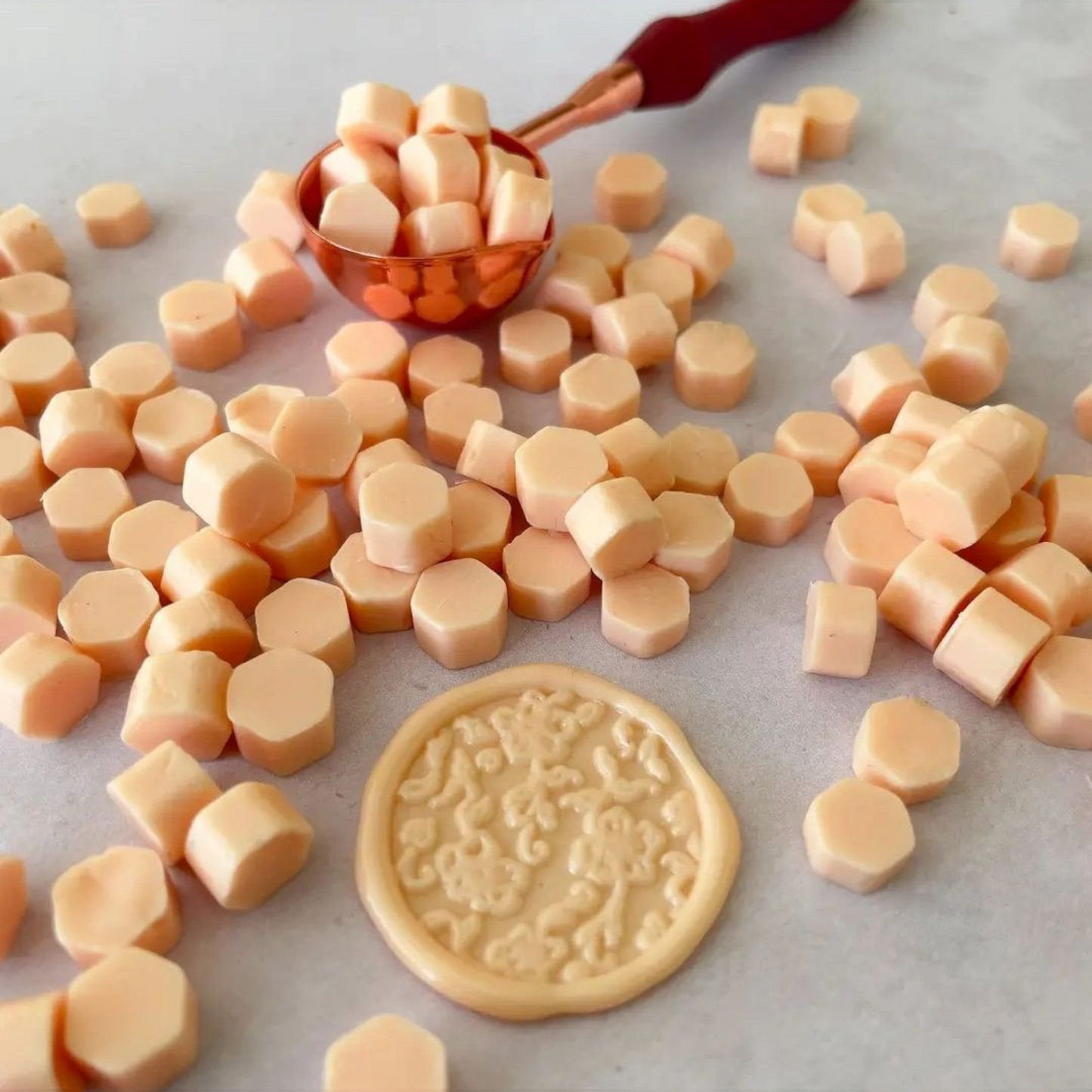 Sealing Wax Beads- Peach