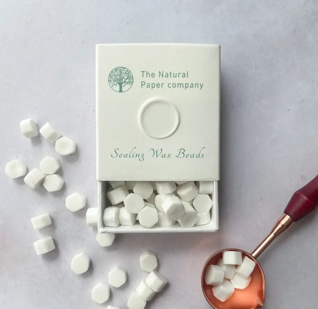 Sealing Wax Beads- White