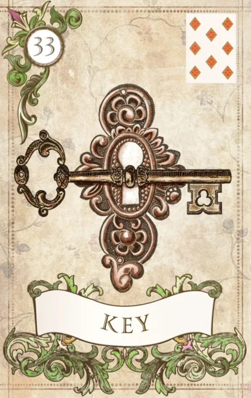 Old Style Lenormand Deck