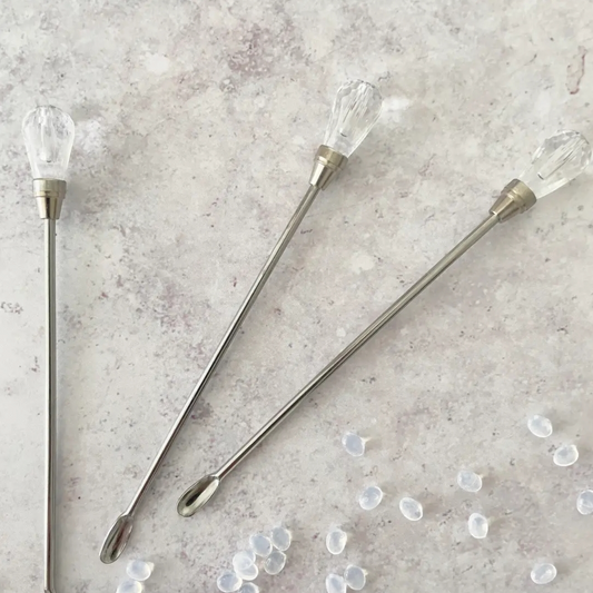 Sealing Wax Stirring Spoon- Clear
